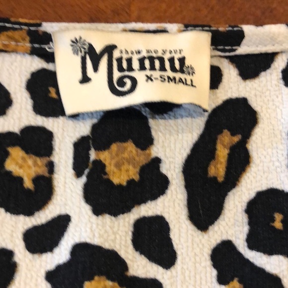 Show Me Your Mumu Leopard Roxy Romper XS - Picture 7 of 9